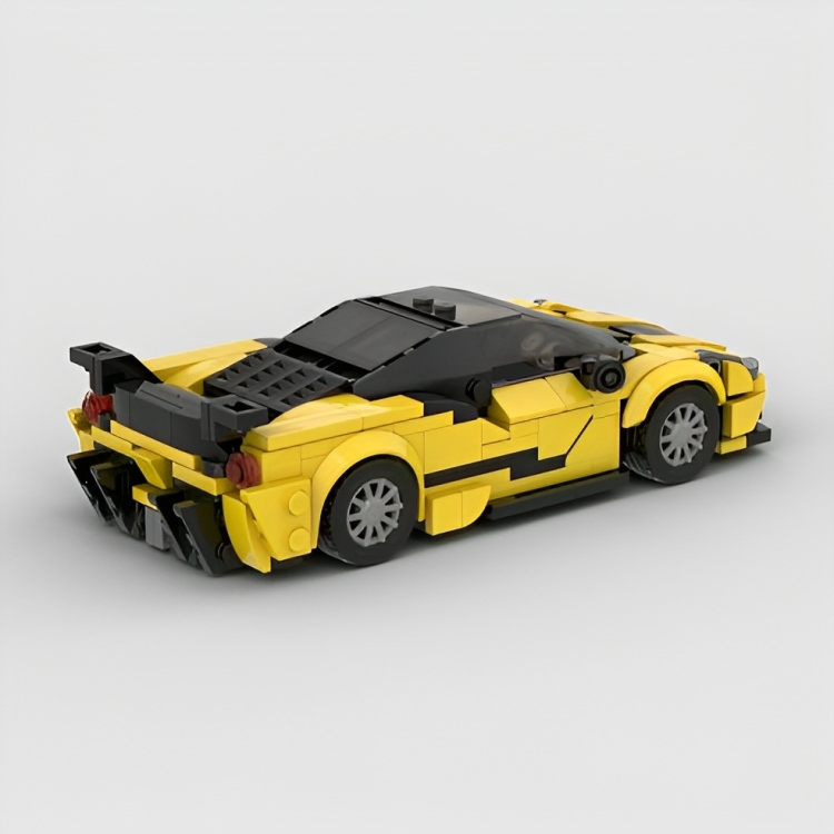 MCLAREN P1 GTR | YELLOW AND BLACK EDITION