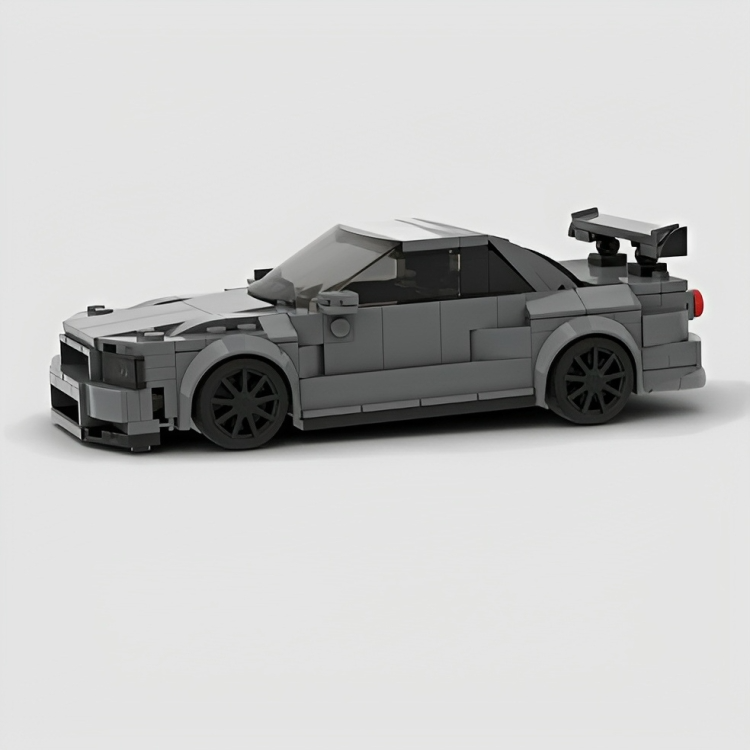 NISSAN SKYLINE GT-R R34 GREY